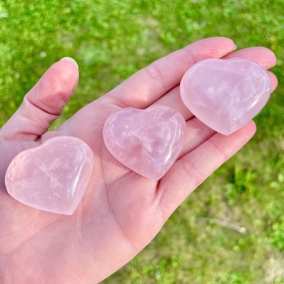 Cœur en Quartz rose