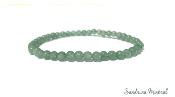 Bracelet Aventurine verte - perles 4 mm