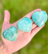 Cœur en Amazonite